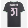 AC Milan Strahinja Pavlovic #31 Tredje Tröja 2024-25 Korta ärmar